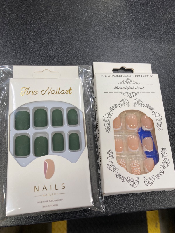 Photo 1 of 2 PACK PRESS ON NAILS//2 DESIGNS 