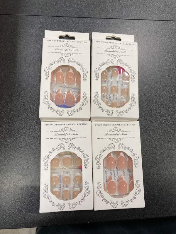 Photo 1 of 4 PACK BUNDLE OF PRESS ON NAILS 