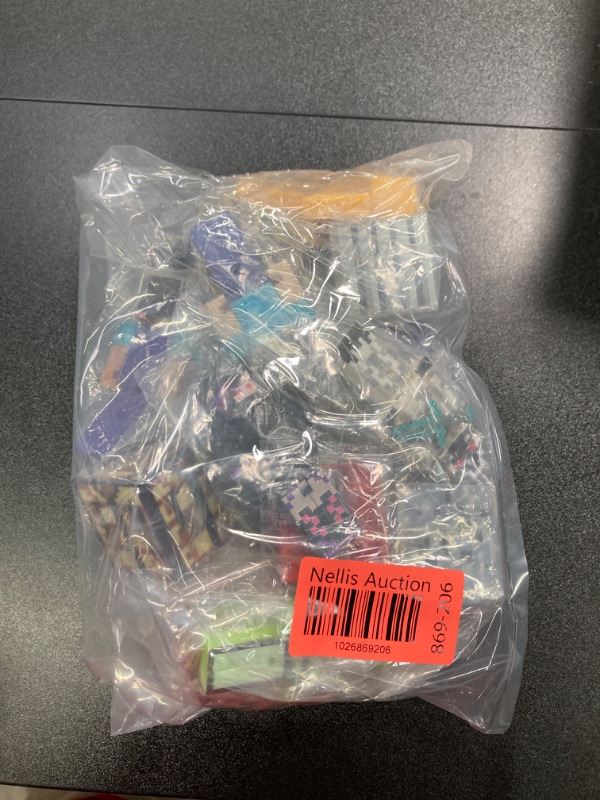 Photo 1 of Action Figures Collection Figure Set - 8Pac Pixelated Video-Game Characters, Action Toy to Create, Explore and Survive, Collectible Gift for Fans