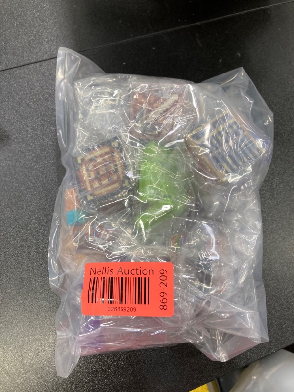 Photo 1 of Action Figures Collection Figure Set - 8Pac Pixelated Video-Game Characters, Action Toy to Create, Explore and Survive, Collectible Gift for Fans