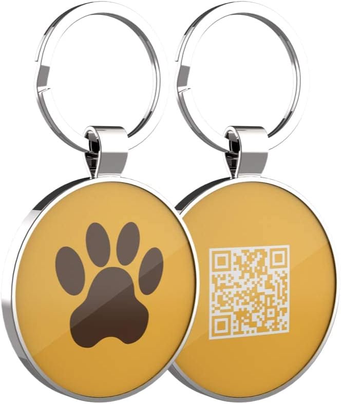 Photo 1 of ***SEE PHOTOS***2 PACK BUNDLE//QR Code Dog Tags Personalized for Pets,Dog ID Tag,Dog Name Tag,Custom Dog Tags and Cat Tag, Free Online Pet Webpage Storage Information