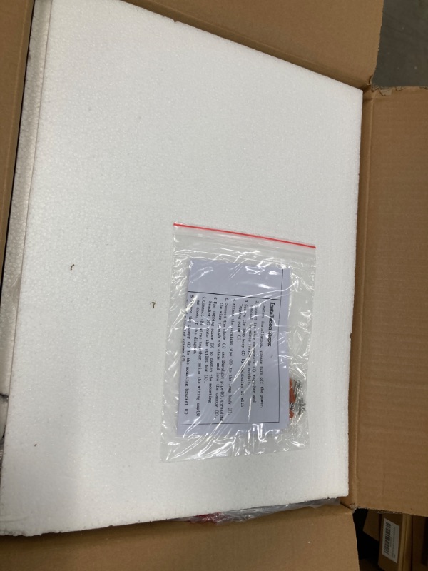 Photo 3 of Farmhouse Kitchen Island Light, Linear Caged Pendant Light with Crystal, Retro 4-Light Linear Chandelier, French Country Kitchen Island Lighting Fixtures for Living Dining Room white wood