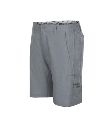 Photo 1 of Mad Pelican for Ur Eyes Only Donnie's Walking Shorts - Alloy XX-Large Alloy