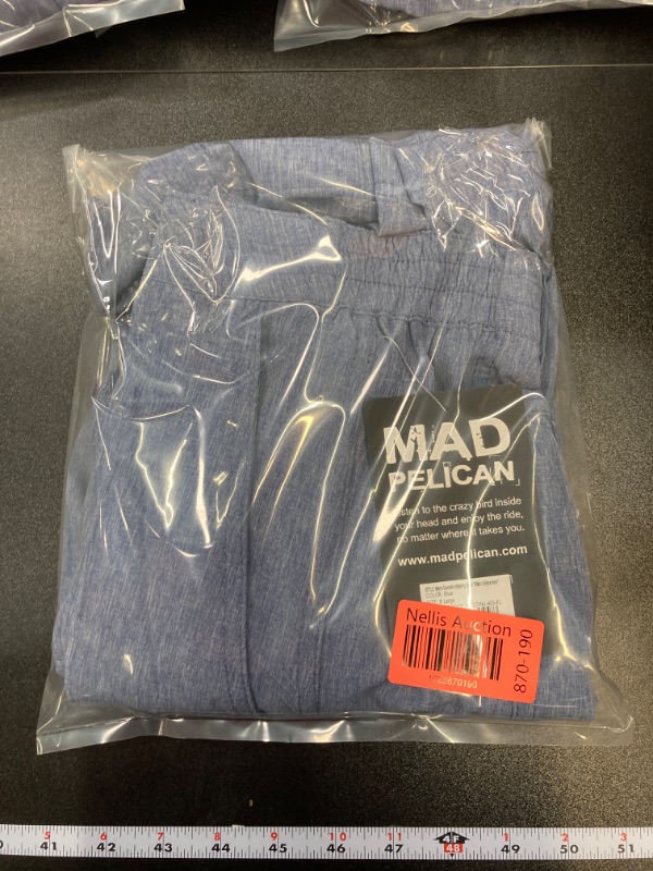 Photo 2 of Mad Pelican Wish U were Here Donnie's Walking Shorts - Blue X-Large Blue