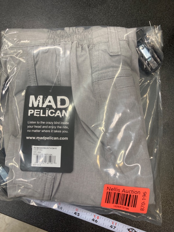 Photo 2 of Mad Pelican For Ur Eyes Only Donnie's Walking Shorts - Alloy - Large