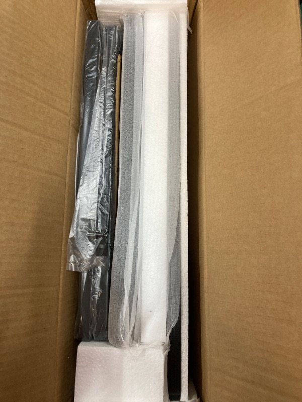 Photo 1 of GGWEW Small Side Table for Small Spaces, Narrow End Table with Charging Station, Sturdy Tables with Storage Shelf and Magazine Rack for Living Room, Bedroom, Easy to Assemble, Black 1 PACK Black Wood