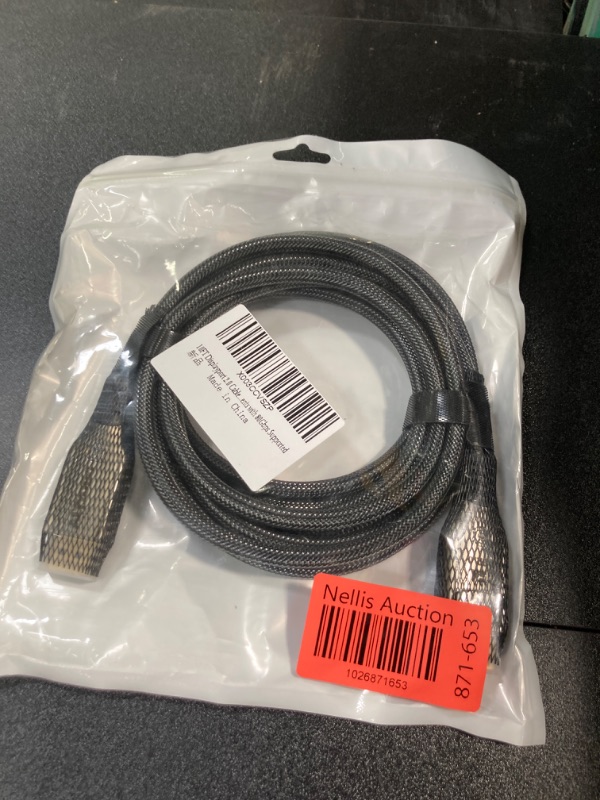 Photo 1 of ALYYDBG DisplayPort 1.4 Cable 10ft, 32.4 Gbps Displayport Cable 1.4 Support [8K@60Hz, 4K@144Hz, 2K@240Hz] 3D HDR HDCP 2.2 & ARC for Gaming Monitor, TV, Laptop, Graphic Card with FreeSync/G-Sync 10 Feet