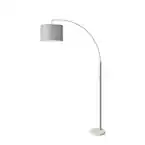 Photo 1 of Bowery 73.5 in. Steel Floor Lamp
