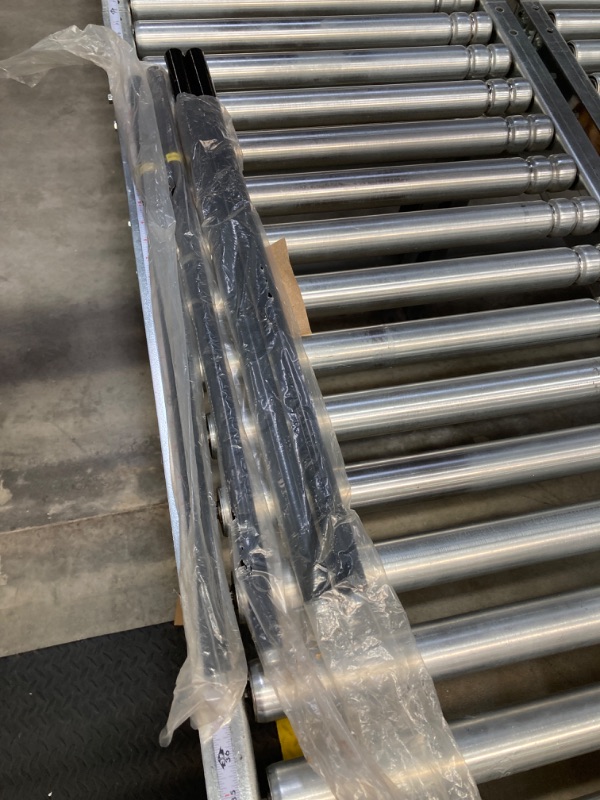 Photo 1 of ROBLOCK Adjustable Tire Rack Wall Mount for Garage, Folding Tire Wheel Storage Rack with Heavy Duty Steel, Adjustable Length(32"-48"), Grey 18036-Grey