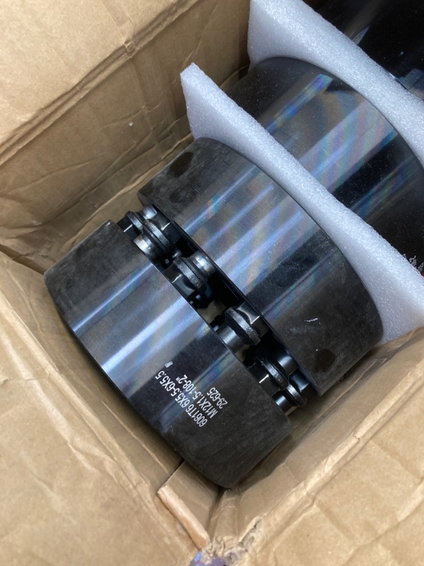 Photo 3 of Richeer 6x5.5 Wheel Spacers for 1995-2023 Tacoma 1989-2023 4Runner Tundra Fortuner GX470 GX460, 4 PCS 2" Forged 6x139.7mm Wheel Spacer with 12x1.5 Studs & 108mm Center Bore Thickness: 2 inch (No HubCentric)