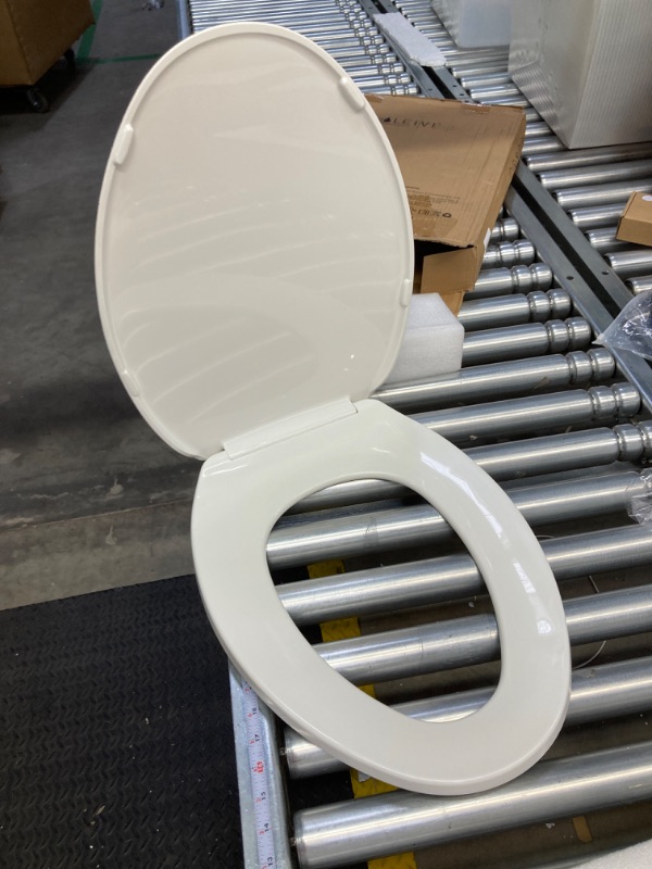 Photo 2 of ***MISSING PARTS*** Non-Electric Bidet Toilet Seat, Self-Cleaning Dual Nozzle System, Adjustable Spray Pressure and Position, Quiet-Close Lid, Easy Installation, Elongated