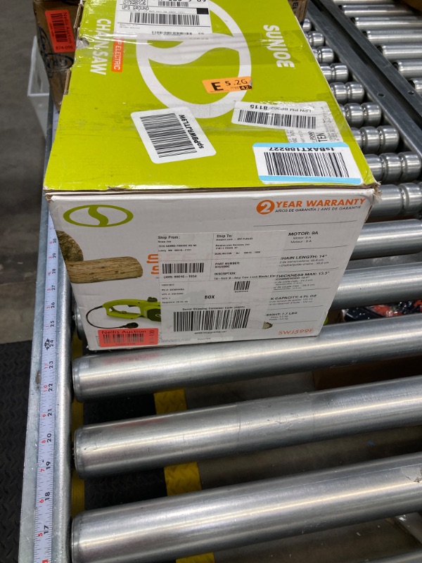 Sun Joe SWJ599E 14inch 9Amp Tree Limb Master Electric Handheld