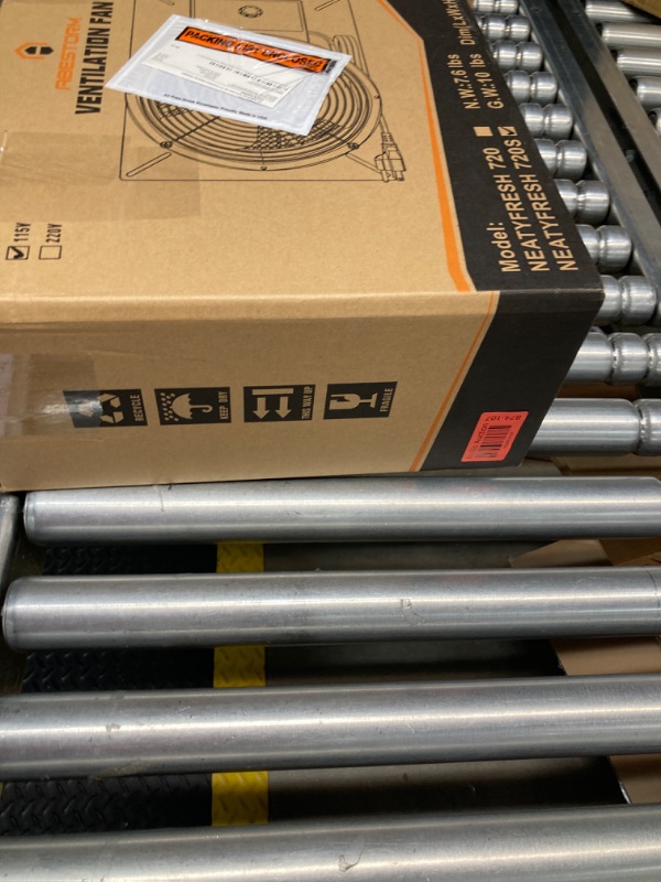 Photo 1 of Abestorm 720CFM Crawlspace Ventilation Fans IP-55 Grade Basements Stainless Steel Vent Fan 10 inches Ventilator Fan with Freeze Protection Thermostat & Dehumidistat for Crawlspace Attic Garage Exhaust NeatyFresh 720S