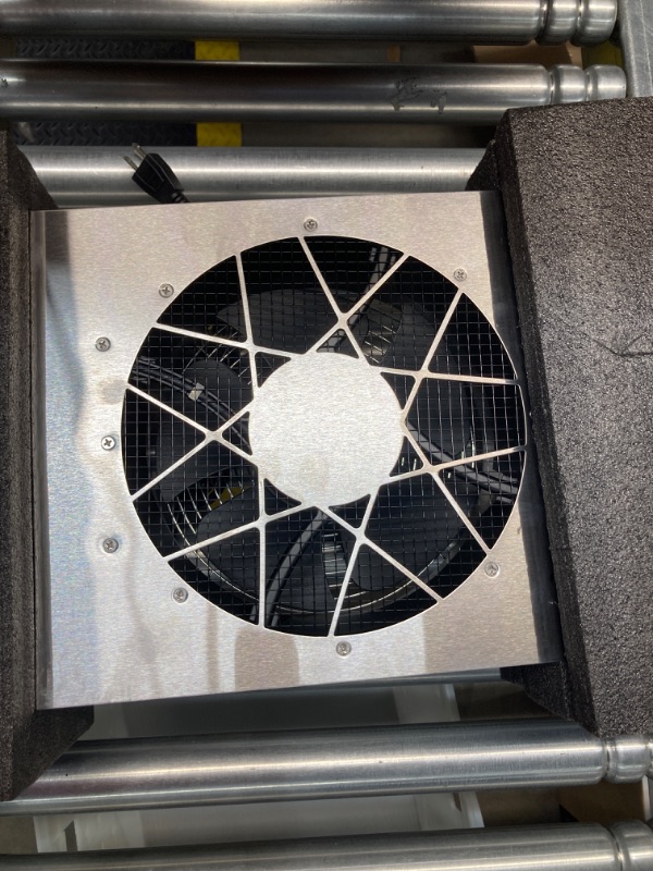 Photo 1 of Abestorm 720CFM Crawlspace Ventilation Fans IP-55 Grade Basements Stainless Steel Vent Fan 10 inches Ventilator Fan with Freeze Protection Thermostat & Dehumidistat for Crawlspace Attic Garage Exhaust NeatyFresh 720S