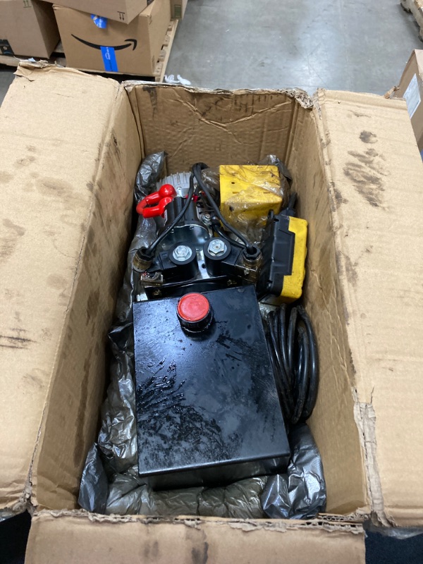 Photo 2 of ***(USED)***
DC HOUSE Trailer Pump 4 Quart 12V Electric Hydraulic Power Double Acting Power-Up Supply Unit for Dump Truck(4 Quart Double Acting)