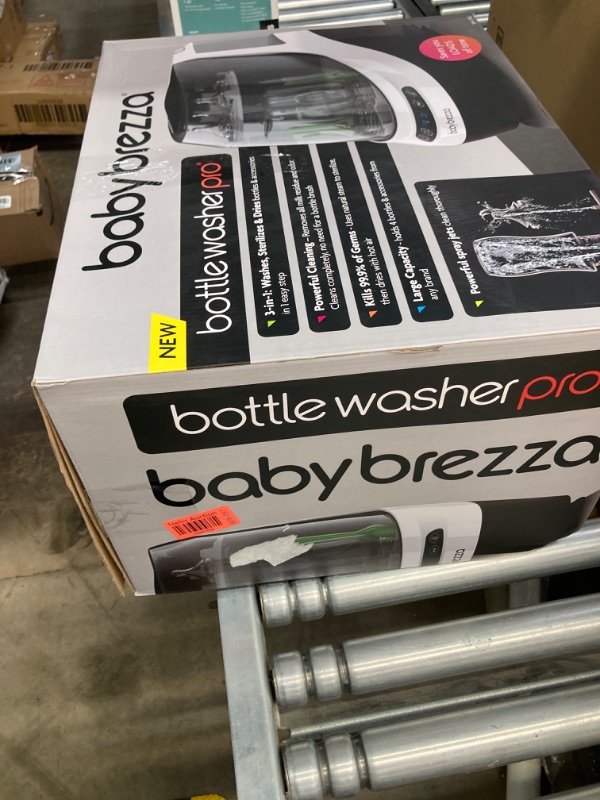 Photo 3 of Baby Brezza Bottle Washer Pro - Baby Bottle Washer, Sterilizer + Dryer - All in One Machine Cleans Bottles, Pump Parts, & Sippy Cups - Replaces Hand Washing, Bottle Brushes and Drying Racks