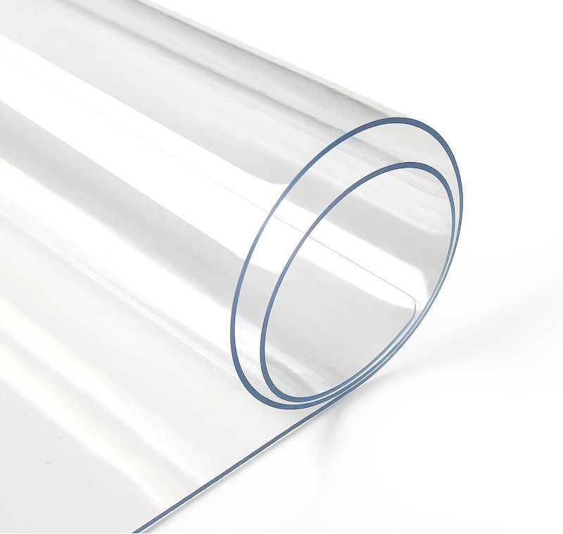 Photo 1 of 1.5mm Clear Table Protector 40 x 60 in