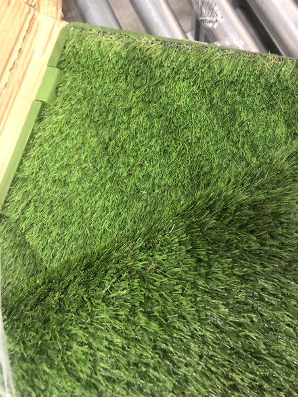 Photo 3 of **NOT EXACT SAME AS STOCK PHOTO** Dog Grass Pad Reusable for Indoor and Outdoor Use. 18" x 22"