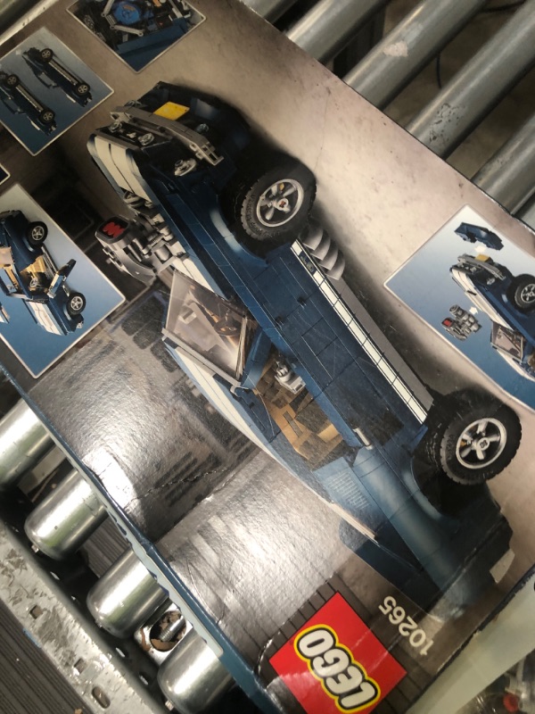 Photo 1 of LEGO Creator Expert Ford Mustang 10265 Building Set - Exclusive Advanced Collector's Car Model, Featuring Detailed Interior, V8 Engine, Home and Office Display, Collectible for Adults and Teens Standard