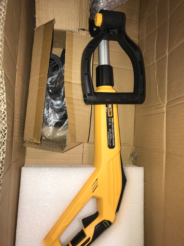 Photo 3 of 15" Cordless Weed Whacker & Edger for Dewalt 20V Battery, Brushless Motor, Electric String Trimmer, Extendable Pole (Battery NOT Included)