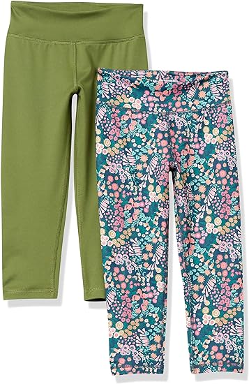 Photo 1 of Amazon Essentials Girls and Toddlers' Full-Length Active Leggings