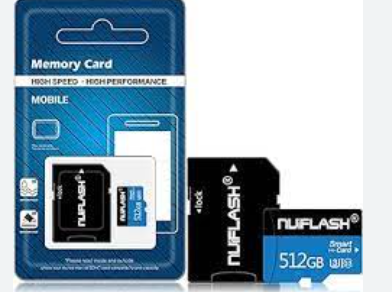 Photo 1 of 1TB Micro SD Card with Adapter Class 10 Memory Card for Smartphone,Drone,Tablet and Camera (1TB) Red 1TB