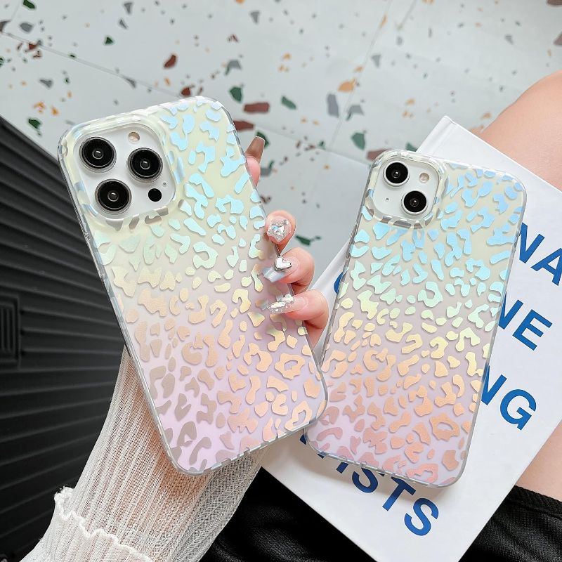 Photo 1 of 
Jmltech for iPhone 14 Pro Max Case Cute Glitter Girly Leopard Cheetah Women Slim Durable Hard Hybrid Protective Phone Case for iPhone 14 Pro Max 6.7 INCH…
Size:iPhone 14 Pro Max