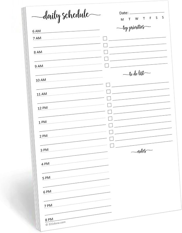 Photo 1 of Dry erase daily planner board 