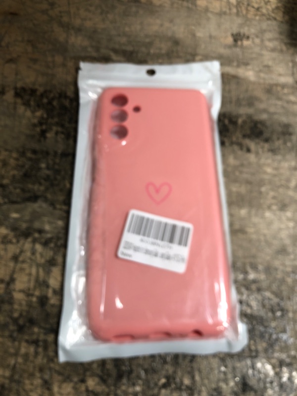 Photo 1 of Hapitek for Samsung Galaxy A13 5g Case Silicone Liquid Slim Thin Cute Case Women Girly Protective Flexible Phone Case for Samsung Galaxy A13 5G (Pink)