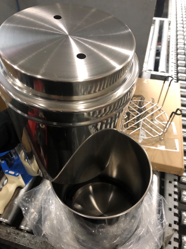 Photo 1 of Gravity Fed Water Filter System, 2.25G Stainless-Steel Countertop Water Filter System Set with Water Filter, Metal Water View Spigot and Countertop Water Filter Stand