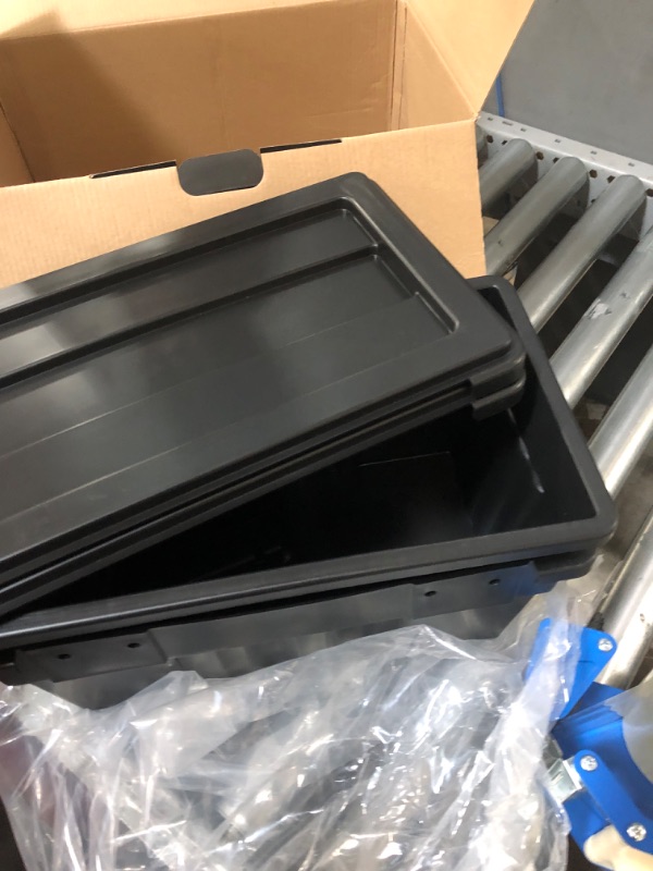 Photo 1 of 2 Pack E-Track Basket| E Track Box Storage Bin for E-Track Accessories for Enclosed Trailer -Etrack System for Tool Organizer | E track Hanging Basket for Workshop, & Garage -Storage e Track Organizer
