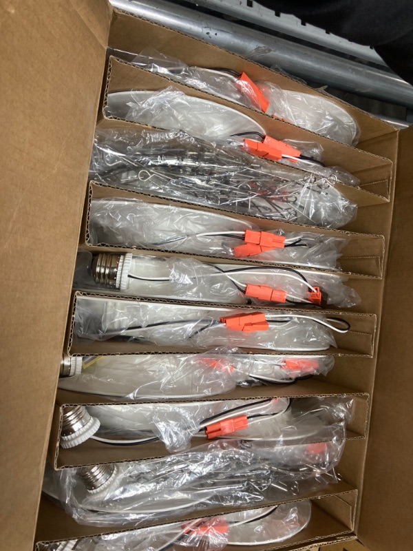 Photo 1 of Sunco Lighting 20 Pack LED Recessed Lighting 6 Inch **REFER TO NOTES**