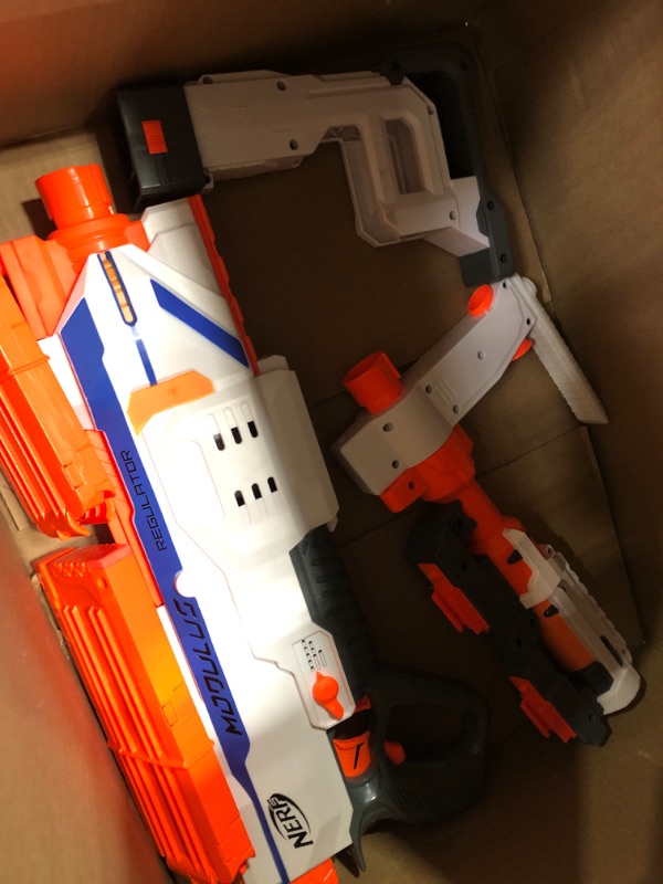 Photo 2 of *NON-FUNCTIONAL*MISSING PARTS
Nerf Modulus Regulator Fully Motorized Blaster