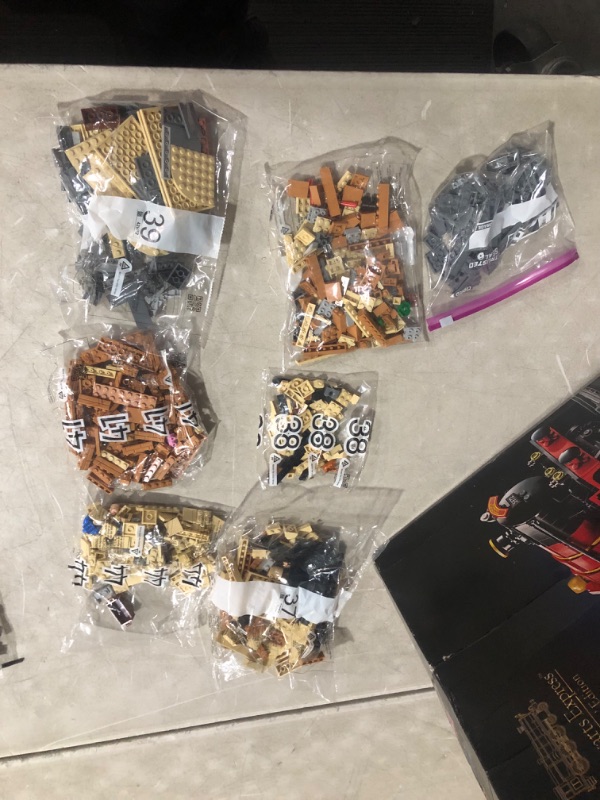 Photo 6 of ***NONREFUNDABLE - MISSING PIECES - FOR PARTS ONLY - SEE COMMENTS***
LEGO Harry Potter Hogwarts Express 76405 Building Set for Adults (5,129 Pieces)