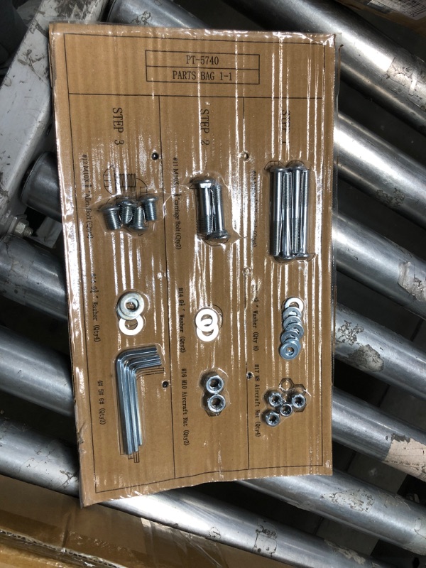 Photo 1 of **LOOKS NEW, UNKNOWN IF MISSING PARTS** Marcy Home Gym A-frame Organizer for 2-Inch Olympic Weight Plates and Bar, 300 lbs Capacity PT-5740
