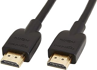 Photo 1 of Amazon Basics 2-Pack HDMI Cable, 18Gbps High-Speed, 4K@60Hz, 2160p, Ethernet Ready, 3 Foot, Black