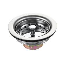 Photo 1 of allen + roth 3.5-in Stainless Steel Rust Resistant Strainer with Lock Mount Included
