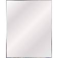 Photo 1 of 22 in. x 28 in. Classic Polished Silver Thin Rectangle Framed Vanity Mirror