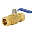 Photo 1 of 3/4 in. Compression x 3/4 in. Compression Brass Full Port Compression Ball Valve