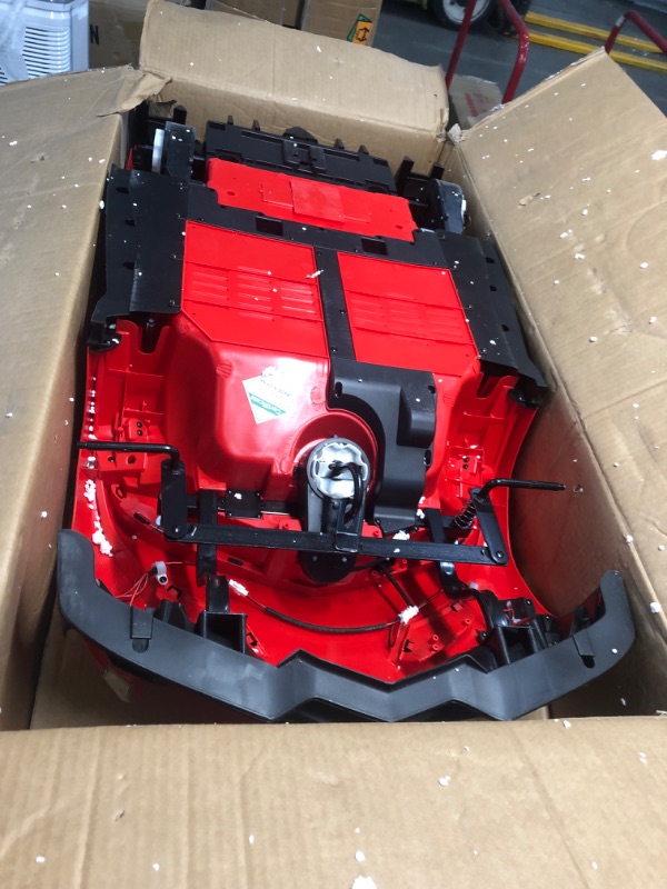 Photo 3 of **MISSING PARTS UNKNOWN, USED UNKNOWN IF FUNCTIONAL UNTESTED**  12V Ride on Car, Licensed Lamborghini Veneno Electric Car for Kids w/Remote Control, 3 Speeds, Hydraulic Doors, Led Headlights, Rocking & Music, Battery Powered Sports Car for Boys Girls, Red