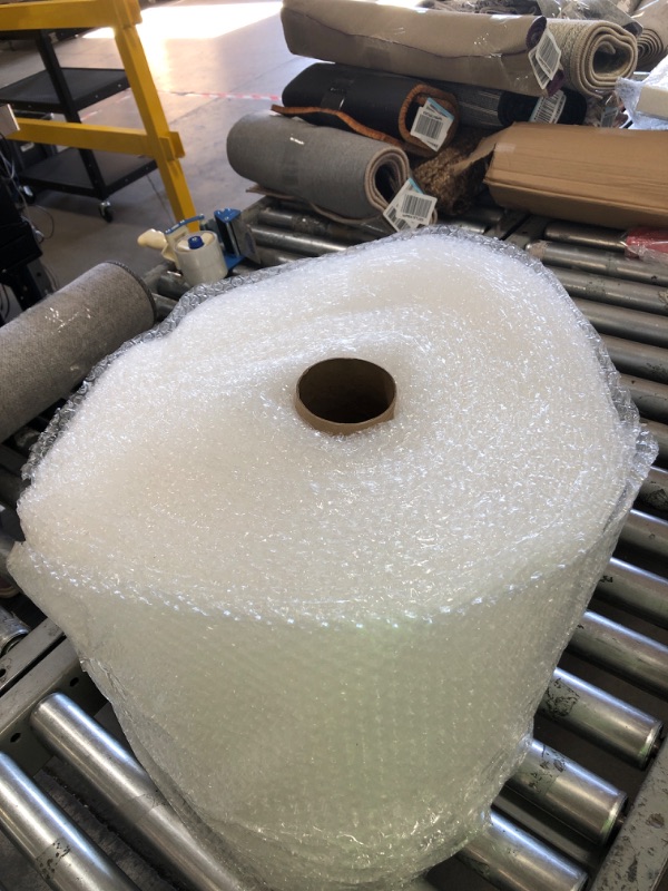 Photo 2 of Amazon Basics Perforated Bubble Cushioning Wrap - Small 3/16", 12-Inch x 175-Foot Long Roll Bubble Wrap