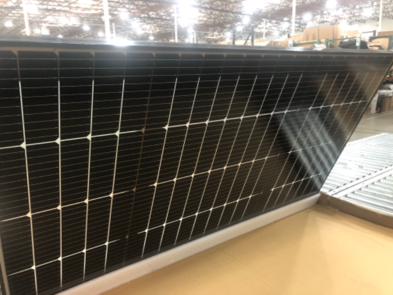Photo 3 of (READ FULL POST) Bifacial 300 Watt Solar Panel, 10BB 12/24V 300W Monocrystalline Solar Panel Panel High Efficiency Module Monocrystalline Technology Work with Charger for RV Camping Home Marine Off-Grid
