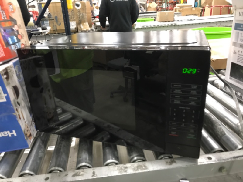 Photo 2 of 1.1 cu. ft. Countertop Microwave Oven in Black