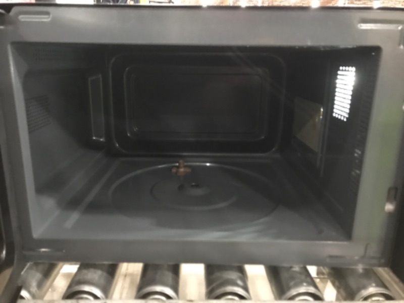 Photo 2 of 1.1 cu. ft. Countertop Microwave in Fingerprint Resistant Stainless Steel