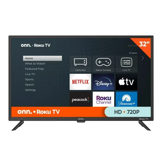 Photo 1 of onn. 32” Class HD (720P) LED Roku Smart Television (100012589)
