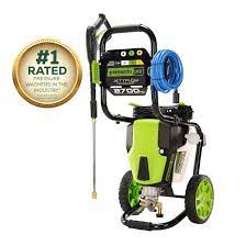 Photo 1 of (see all images) Greenworks Pro 2700 PSI 2.3-Gallons Cold Water Electric Pressure Washer
