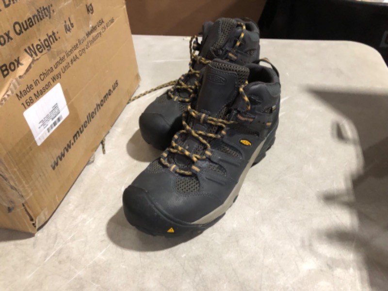 Photo 5 of ***USED - WORN - DIRTY***
KEEN Utility Lansing Mid Steel Toe Waterproof Work Boot Men's Size 10.5