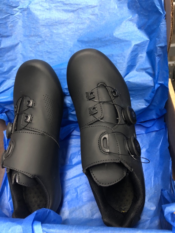 Photo 1 of BLACK CYCLING SHOES *USED*