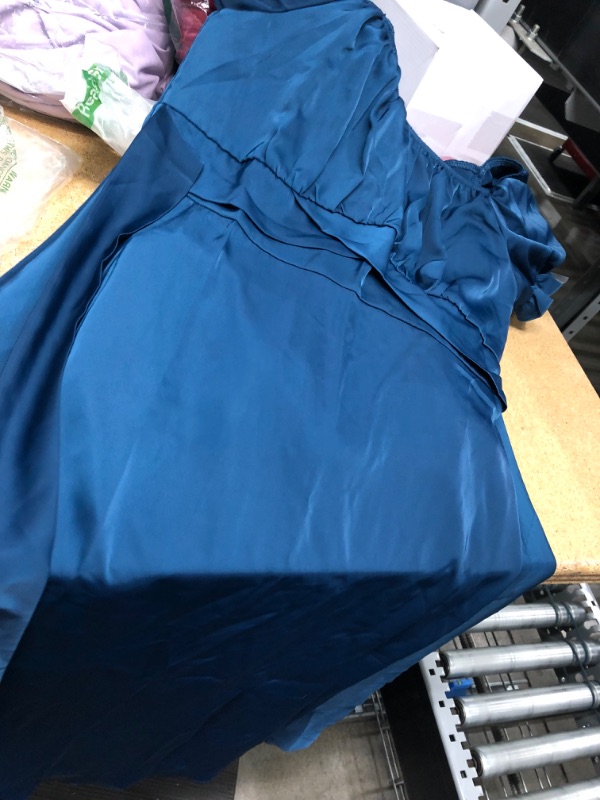 Photo 1 of large blue dress