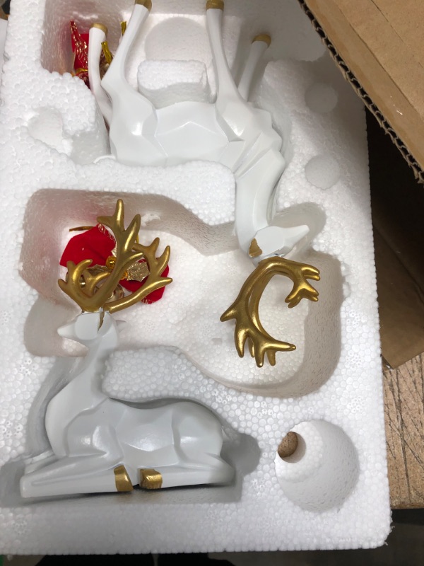 Photo 1 of 2 DEER ORNAMENTS